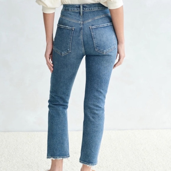 Madewell straight crop distressed jeans - Picture 2 of 14